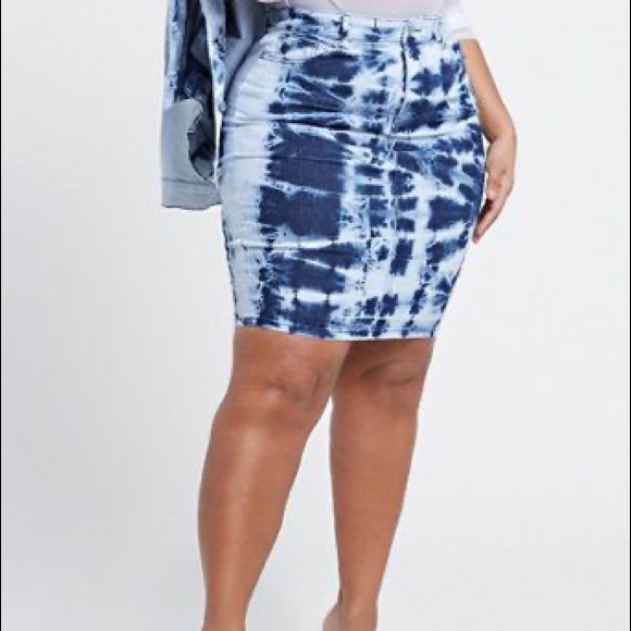 FTF Meilani Tie Dye Skirt - Picture 1 of 4